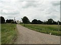 Footpath past the old Manor Farm in NR34 8NB