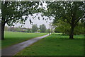 Path across Streatham Common in SW16 3LL