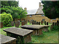 Quiet Neighbours in the Churchyard, Deddington in OX15 0QW