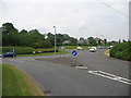 Roundabout on the A350 in SN14 6XG