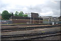 Buildings by the railway south of Norwood Junction Station in SE25 6JY
