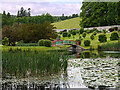 The Chinese Bridge in the Hercules Garden in PH18 5TZ