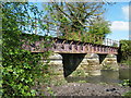 Old railway bridge over river Blythe in B46 3DL