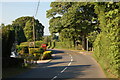 Telephone box at Llanishen Cross in NP16 6QG