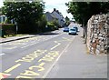 Ffordd Pedrog west of the Llanbedrog Primary School in Llanbedrog