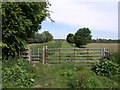 Gate on the Severn Way in GL2 5LP