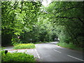 The B4070 through Witcombe Wood in GL3 4SJ