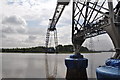Looking across the Newport Transporter bridge in NP20 2HF