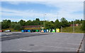 Recycling facilities in the corner of the Asda car park in BL9 8QT