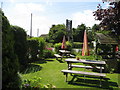 Beer garden at the King's Head in Theddlethorpe St. Helen