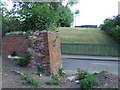 Remains of railway bridge, Merttins Road SE4 in SE22 0RX
