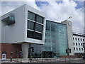 University of Glamorgan, ATRiuM campus, Cardiff, main entrance in CF10 3DJ