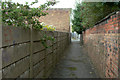Footpath alongside the railway in NG10 2FD