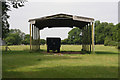 Open-sided barn at Landwade in CB8 7NF