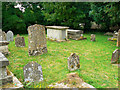 Churchyard, St Nicholas' Church, Biddestone in SN14 7DG