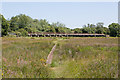 Disused Railway Bridge on Castleman Trailway in BH24 1EG