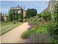 The gardens at New College, Oxford in OX1 1LD