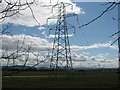 Pylons in the Carse of Gowrie in DD2 5FE