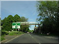 Footbridge over the A40 in OX18 4PJ