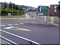 Road junction and signs in BD16 4JS