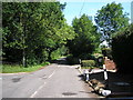 Lane to Hever Station in Cowden and Hever Ward