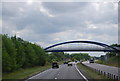 Foot and Cyclebridge over the A11, Attleborough bypass in NR17 1GL