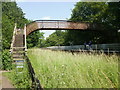 Footbridge, St Mary's Halt, Lydney in GL15 5PS