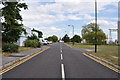 Road on former RAF Finningley in DN9 3QP