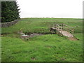 Footbridge and Ford , Blacka Burn in NE48 3DS