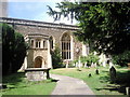 Churchyard of St Peter in the East, Oxford in OX1 1LD