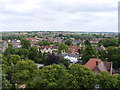 The rooftops of Bungay in NR35 1EE