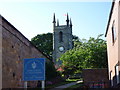 Path to the Parish Church of St Mary, Belford in NE70 7NX