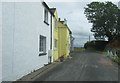 Houses in small lane in Skinburness