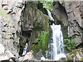 Cauldron Linn waterfall on the river Devon in KY13 0QF