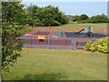Playground off Cheswardine Road, Bradwell in ST5 8PU
