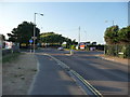 Brean : Coast Road & Roundabout in Berrow and Brean