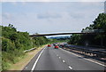 Footbridge over the A21 in TN11 9ND