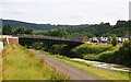 A bridge over the River Monnow in NP25 3DG