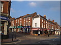 Junction of High Street and York Street, Stourport in DY13 0TA