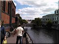 Footbridge over the Regent's Canal near Camden Lock in NW5 2JW