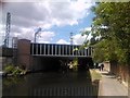 Railway bridge over the Regent's Canal #2 in N1C 4BQ