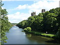River Wear from Prebends Bridge in DH1 3BB