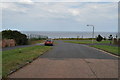 Looking down Sea Cliff Road, Scarborough in YO11 3AA