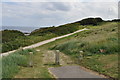 Coastal path at sea Cliff Road, Scarborough in YO11 3AA