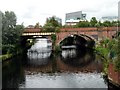 Railway bridge, Salford in M15 4SW