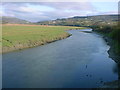 The River Neath near Neath Castle looking towards  Tonna in SA11 3DH