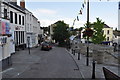 Looking down Bank Street in Chepstow Community