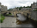 The old North Bridge over the Teviot in Hawick in Hawick
