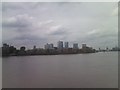 View of Canary Wharf from Ballast Quay in E14 3DX