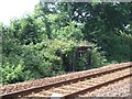 Overgrown railside hut, Lympstone in EX3 0PX